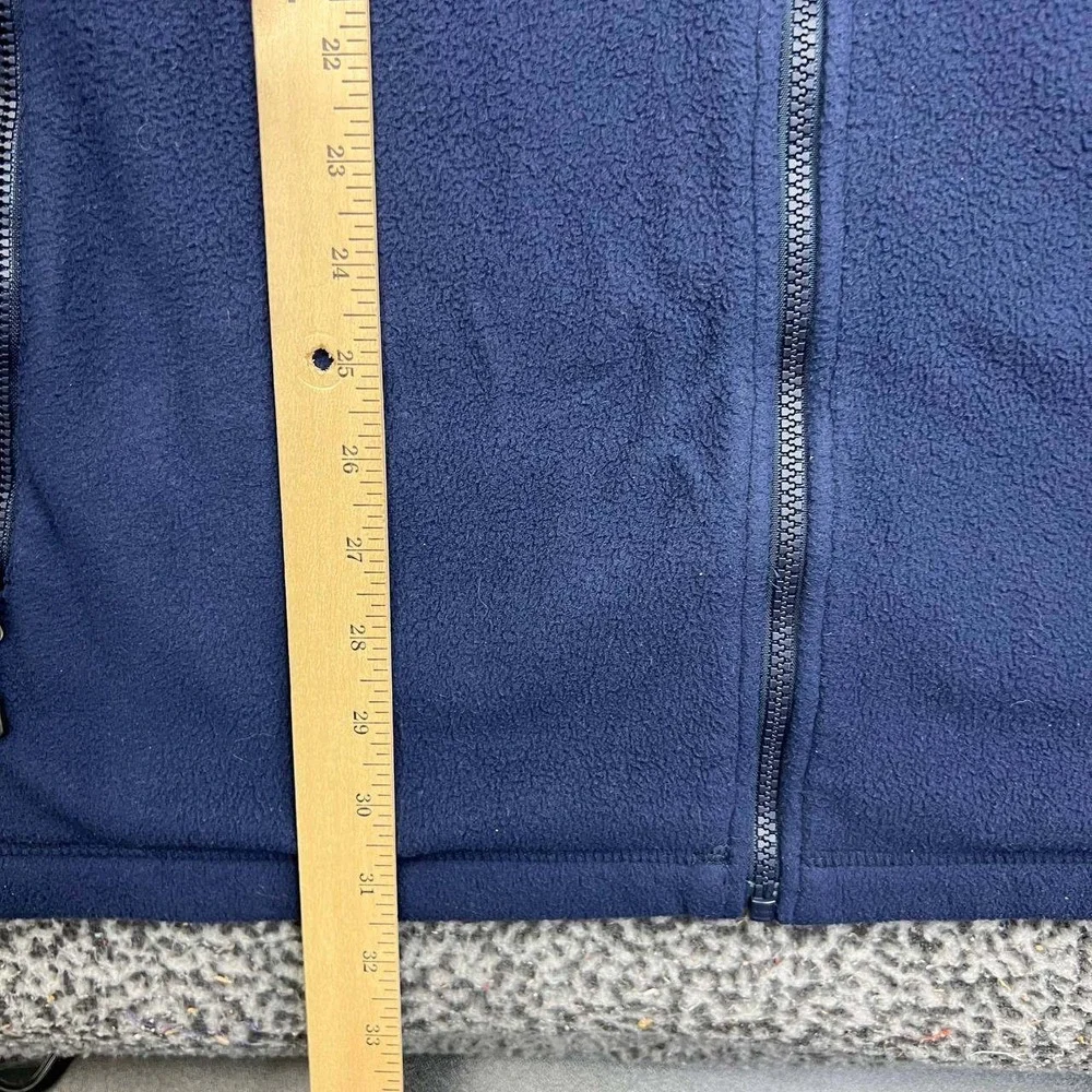 Polo Ralph Lauren Performance Fleece Vest Men XLT Tall Navy Blue Zip Up